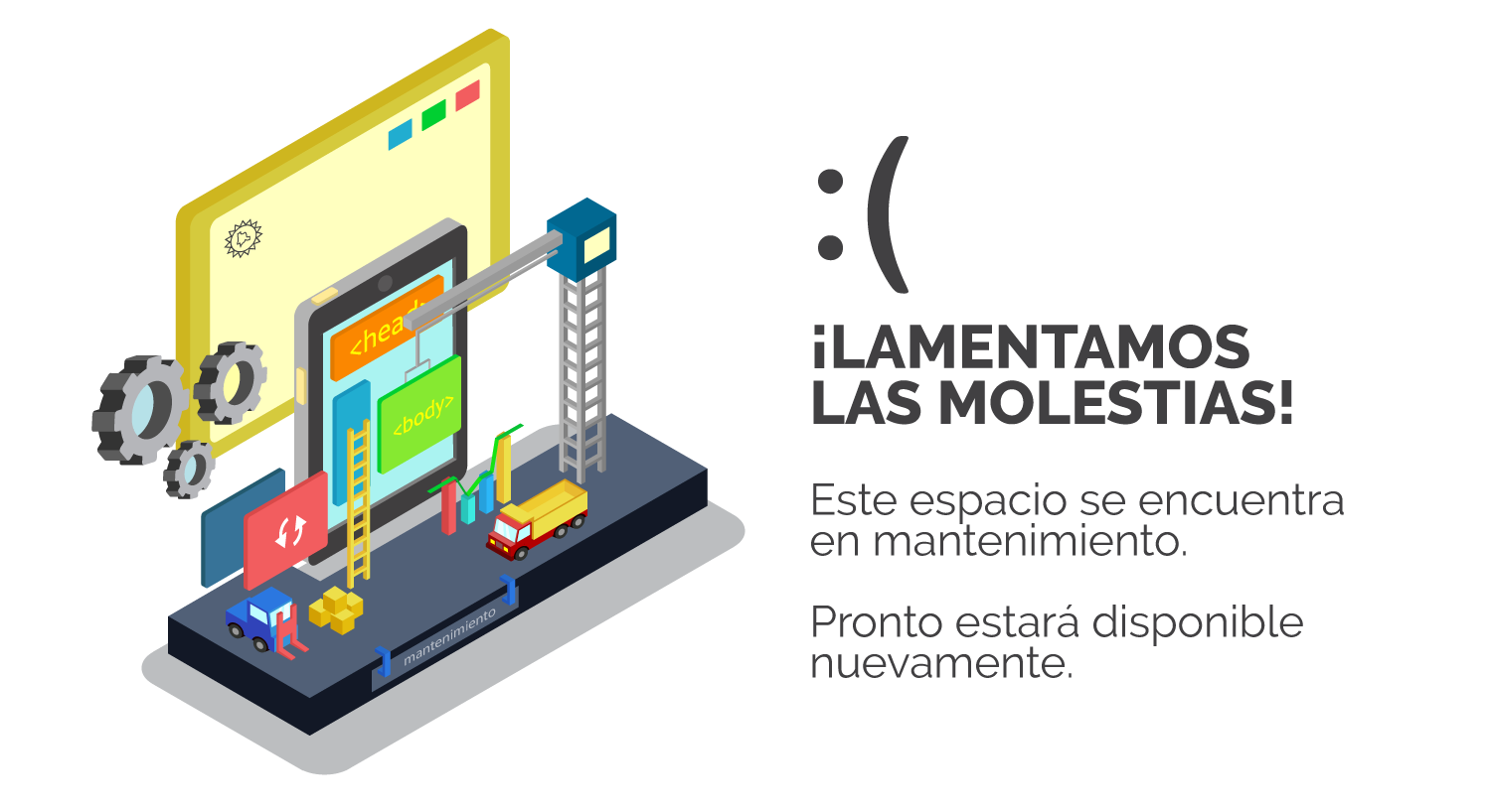 Pagina en mantenimiento